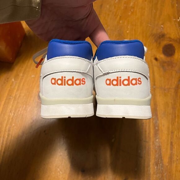 Adidas R.A Trainer White Royal Orange Sz 13 main image 5